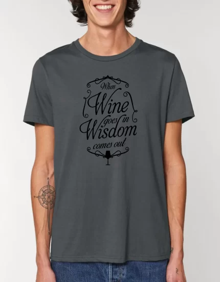 Tricou Basic Barbati WISDOM WINE