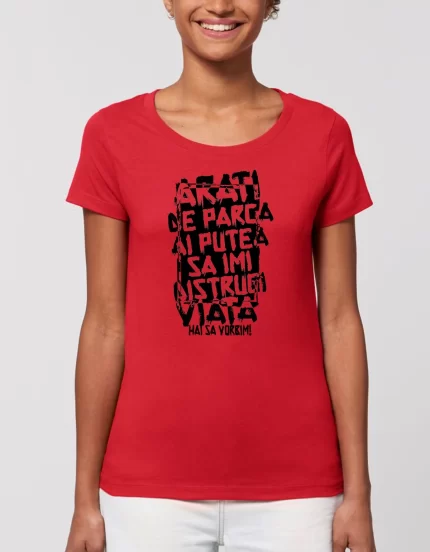 Tricou Basic Dama ARATI DE PARCA I