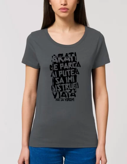 Tricou Basic Dama ARATI DE PARCA I