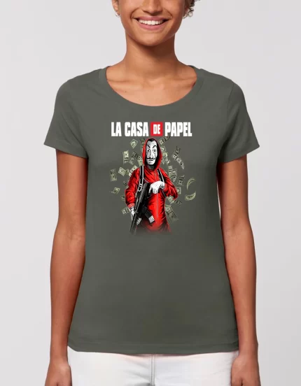 Tricou Basic Dama CASA DE PAPEL 2