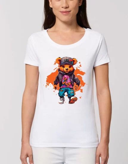 Tricou Basic Dama Hiphop teddy