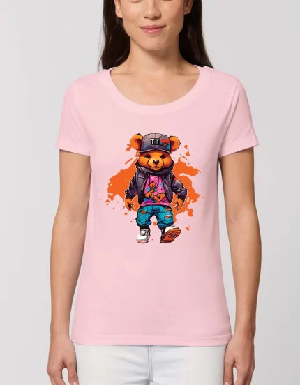 Tricou Basic Dama Hiphop teddy