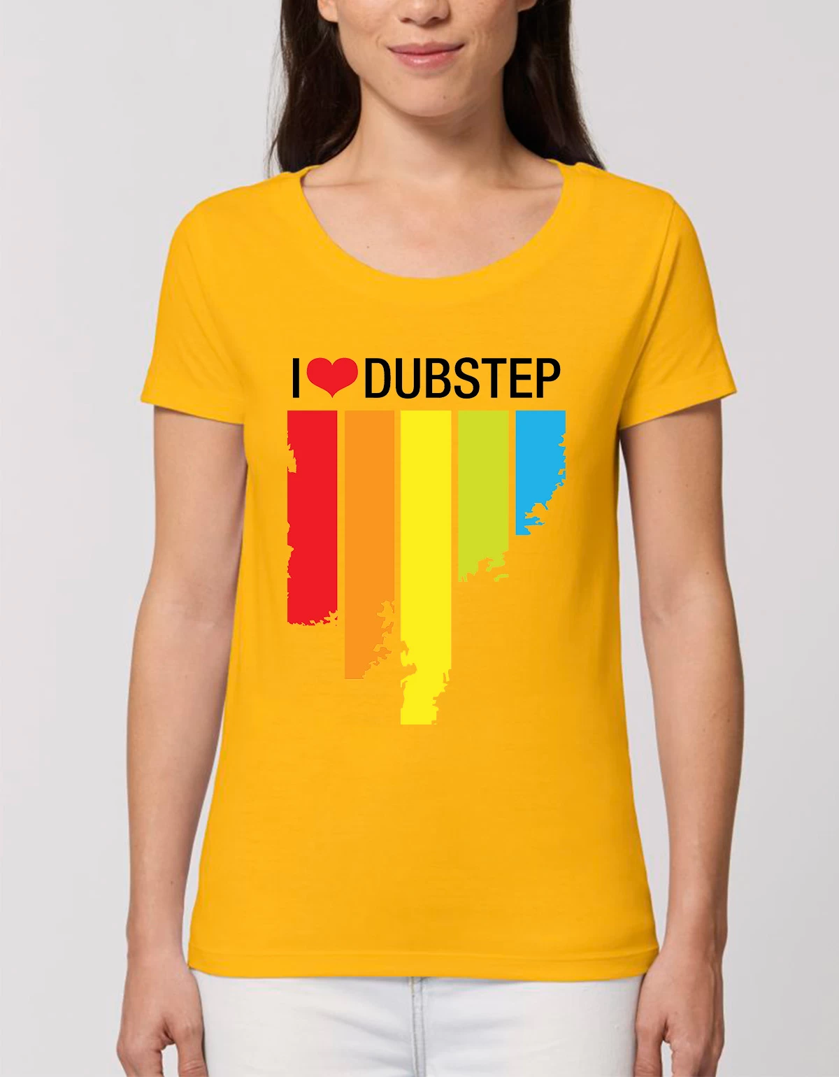 Tricou Basic Dama I LOVE DUBSTEP Tricou Basic Dama I LOVE DUBSTEP
