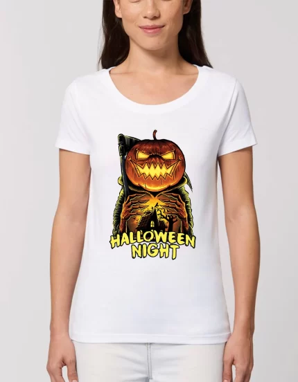 Tricou Basic Dama Jack o lantern