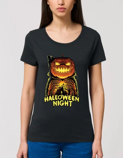 Tricou Basic Dama Jack o lantern