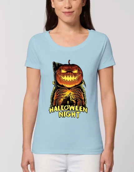 Tricou Basic Dama Jack o lantern