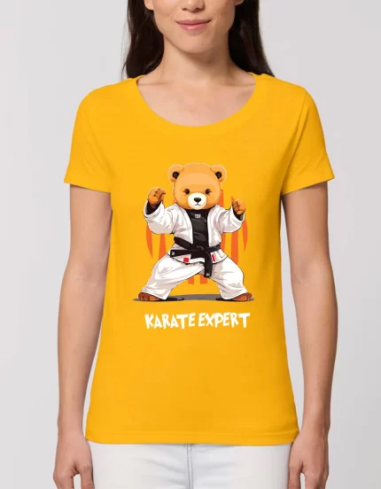 Tricou Basic Dama Karate teddy