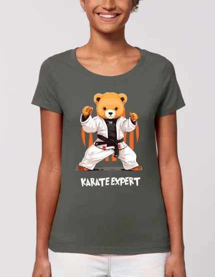 Tricou Basic Dama Karate teddy