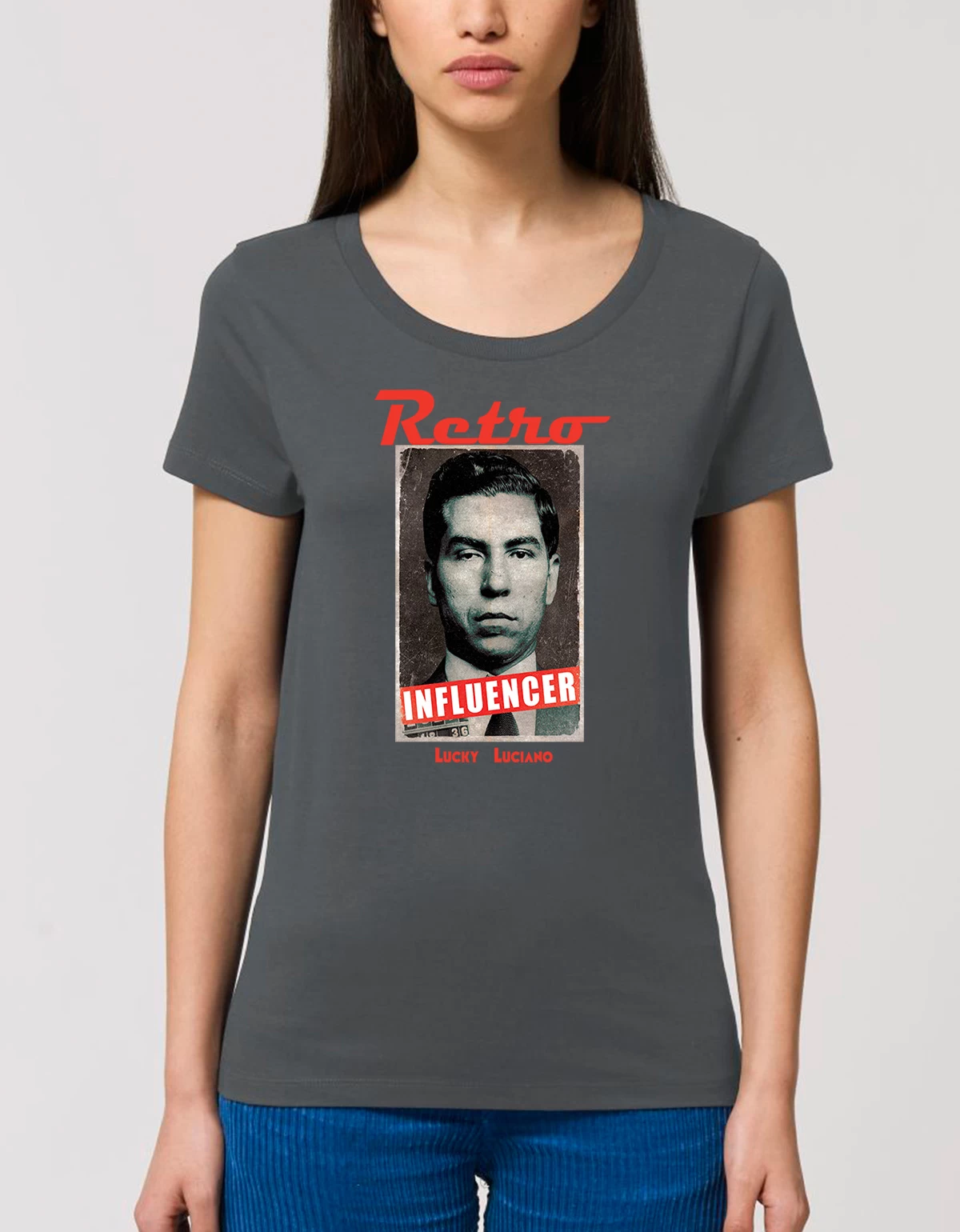 Tricou Basic Dama LUCKY LUCIANO Tricou Basic Dama LUCKY LUCIANO