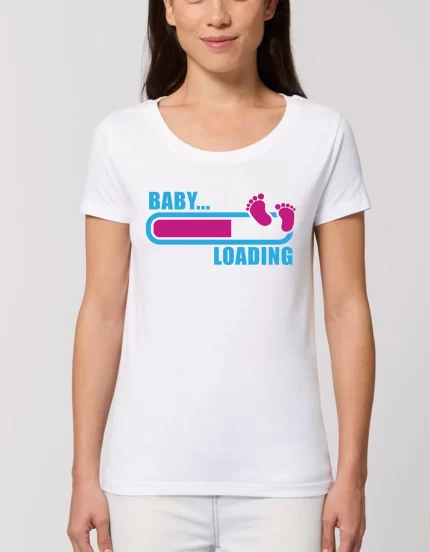 Tricou Basic Dama MODEL GRAVIDE BABY LOADING