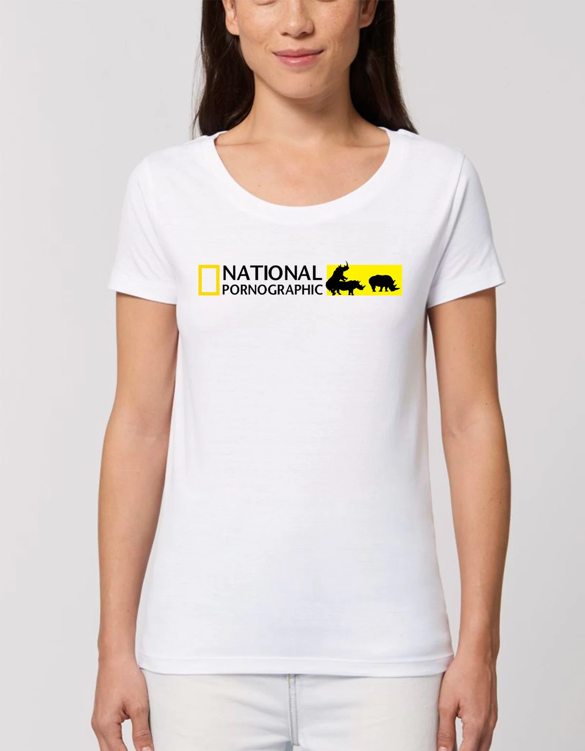Tricou Basic Dama NATIONAL PORNOGRAPHIC Tricou Basic Dama NATIONAL PORNOGRAPHIC