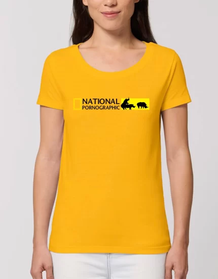Tricou Basic Dama NATIONAL PORNOGRAPHIC