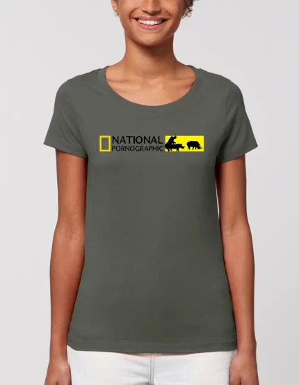 Tricou Basic Dama NATIONAL PORNOGRAPHIC
