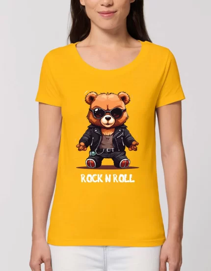 Tricou Basic Dama Rock n roll teddy