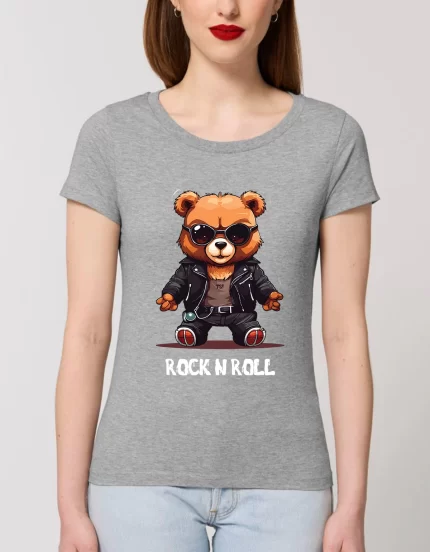 Tricou Basic Dama Rock n roll teddy