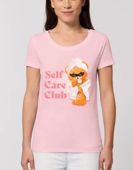 Tricou Basic Dama Self care teddy
