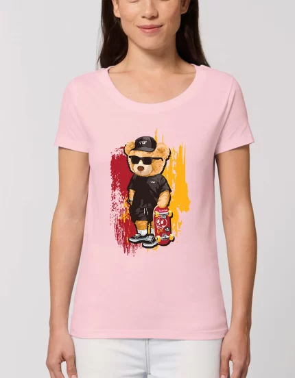 Tricou Basic Dama Skater teddy