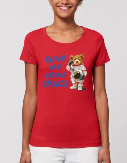 Tricou Basic Dama Space teddy