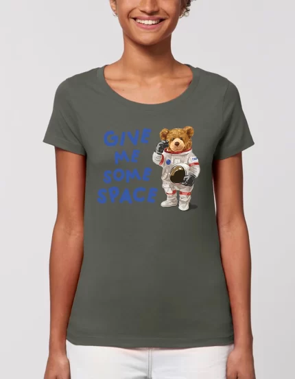 Tricou Basic Dama Space teddy