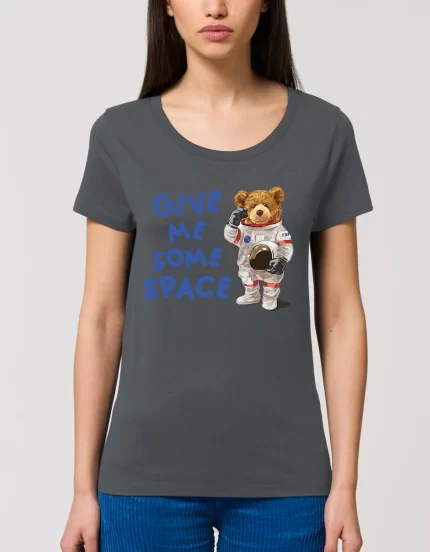 Tricou Basic Dama Space teddy