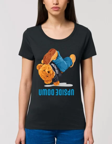 Tricou Basic Dama Upside down teddy