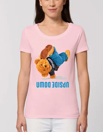 Tricou Basic Dama Upside down teddy