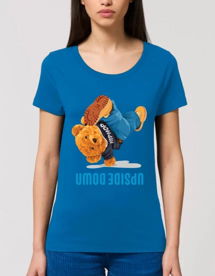 Tricou Basic Dama Upside down teddy