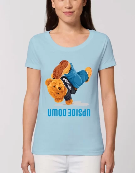 Tricou Basic Dama Upside down teddy
