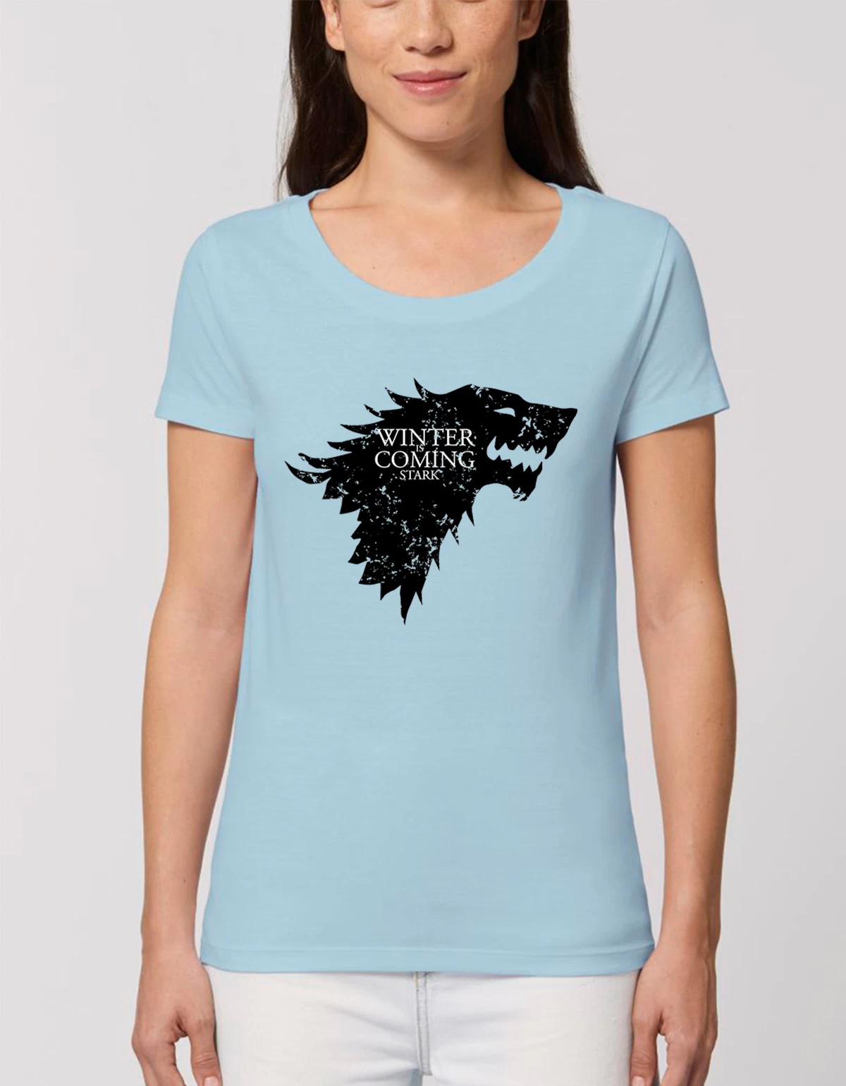 Tricou Basic Dama WINTER IS COMING Tricou Basic Dama WINTER IS COMING
