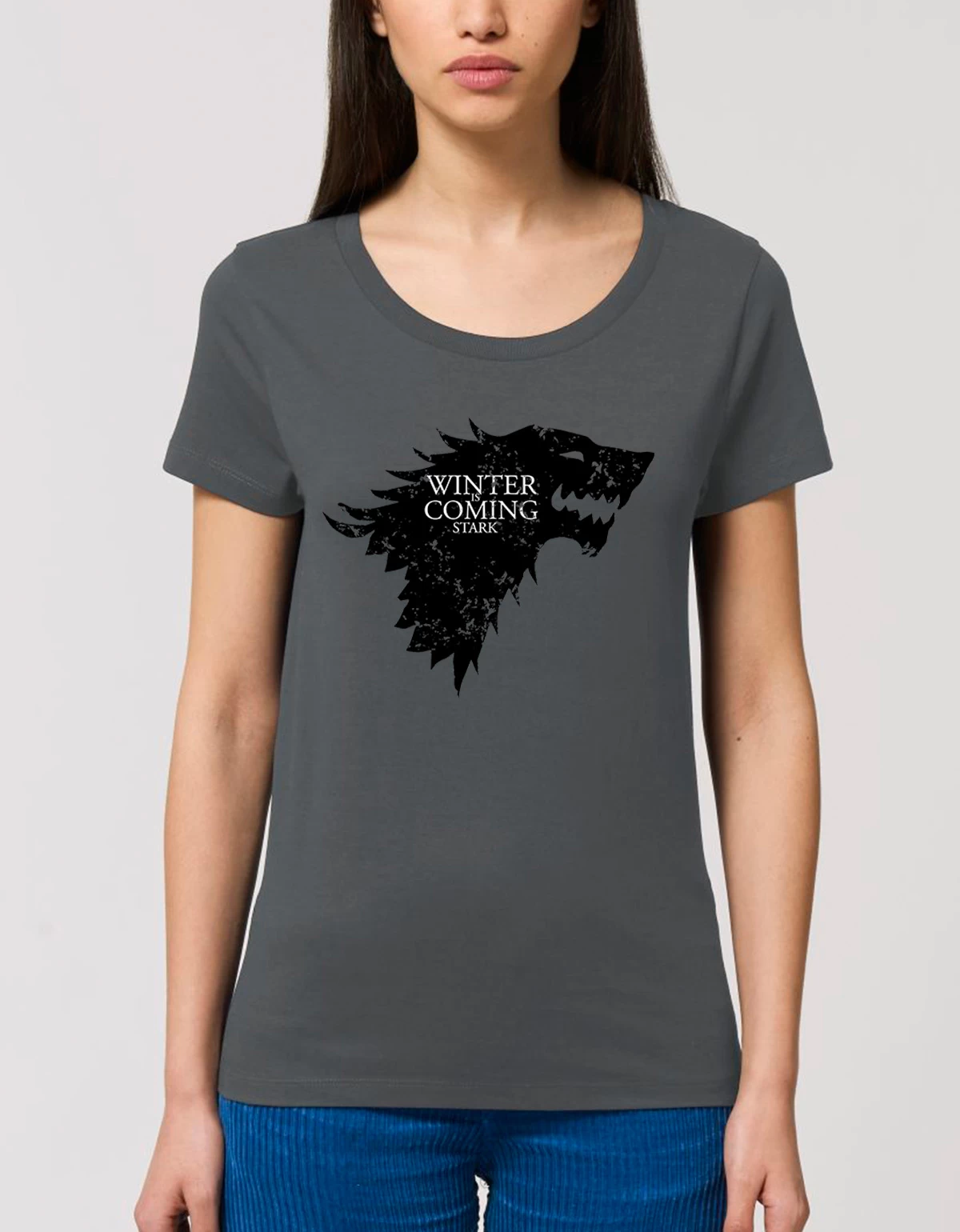 Tricou Basic Dama WINTER IS COMING Tricou Basic Dama WINTER IS COMING