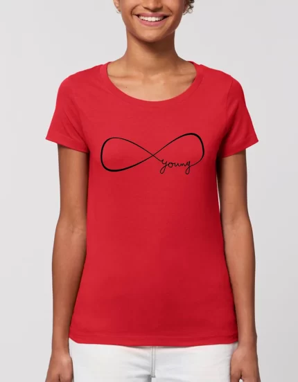 Tricou Basic Dama YOUNG FOREVER