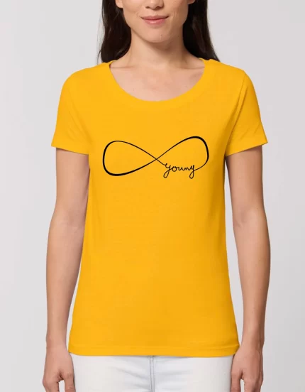 Tricou Basic Dama YOUNG FOREVER