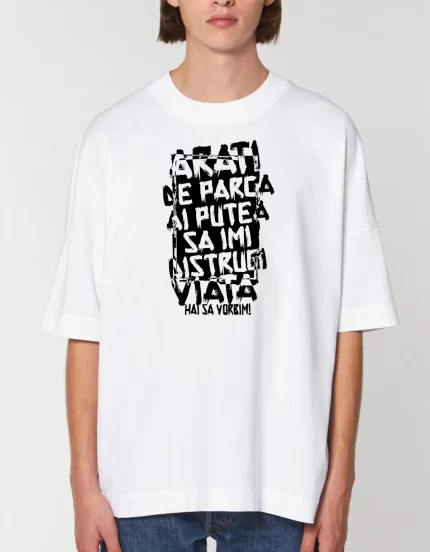 Tricou Oversized Premium Unisex ARATI DE PARCA I