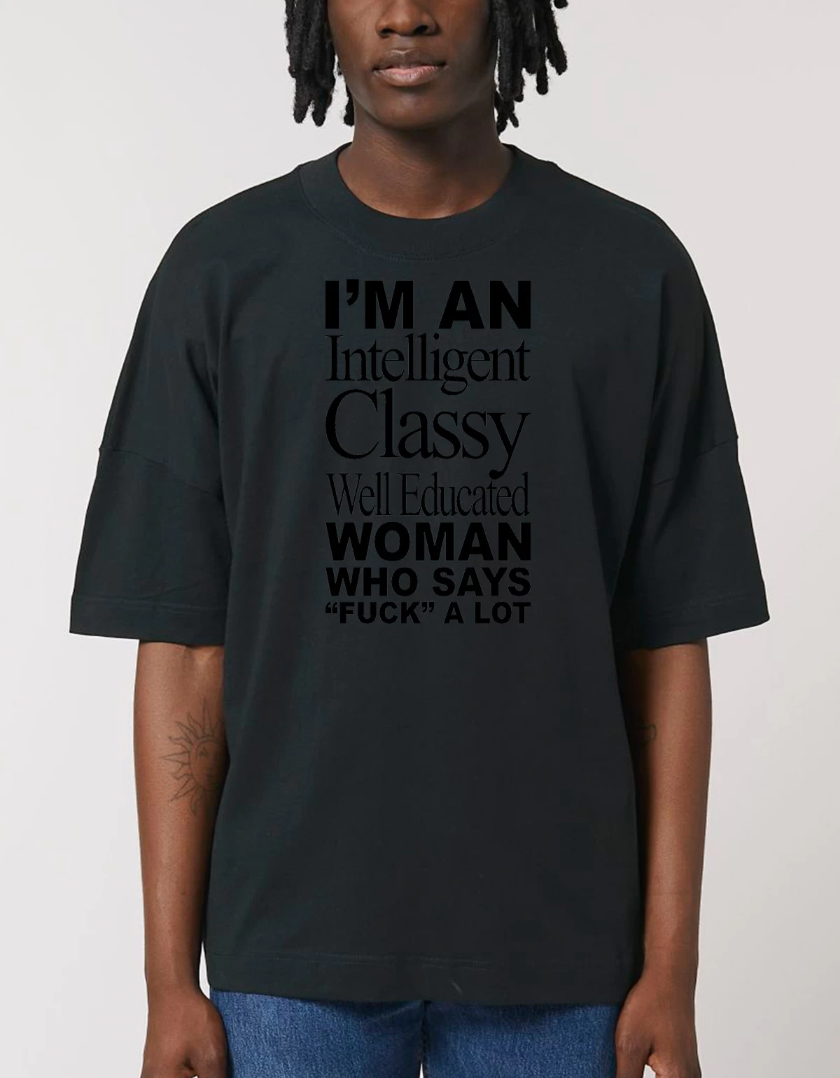 Tricou Oversized Premium Unisex Classy woman Tricou Oversized Premium Unisex Classy woman
