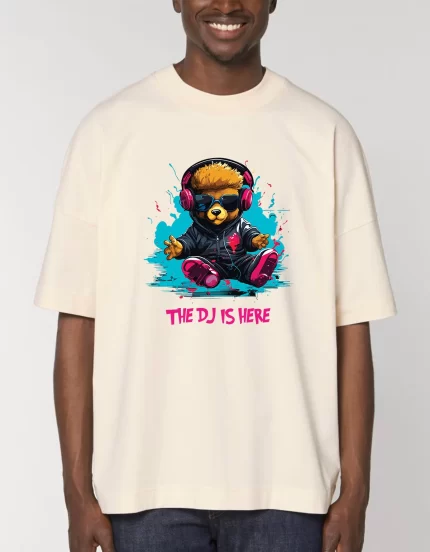 Tricou Oversized Premium Unisex Dj teddy