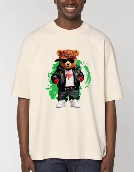 Tricou Oversized Premium Unisex Gangster teddy