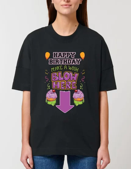 Tricou Oversized Premium Unisex MAKE A WISH