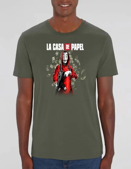 Tricou Premium Barbati CASA DE PAPEL 2