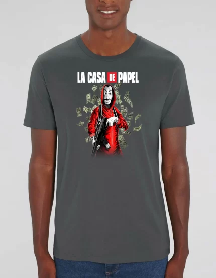 Tricou Premium Barbati CASA DE PAPEL 2