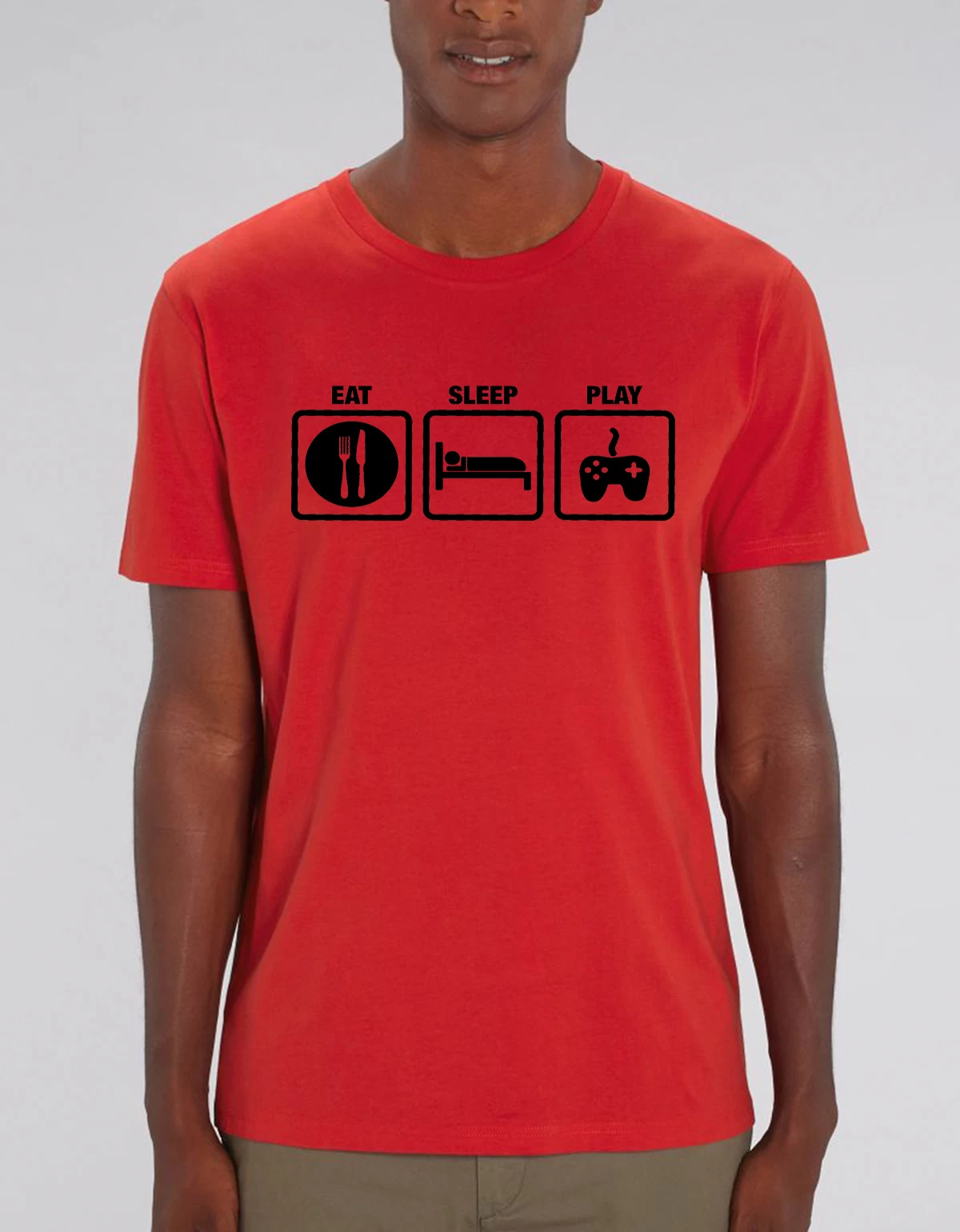 Tricou Premium Barbati EAT SLEEP PLAY Tricou Premium Barbati EAT SLEEP PLAY