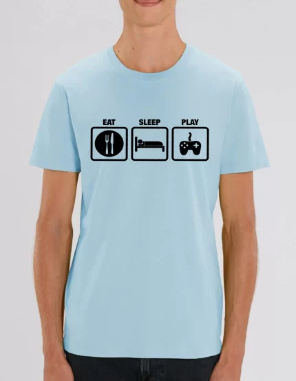 Tricou Premium Barbati EAT SLEEP PLAY