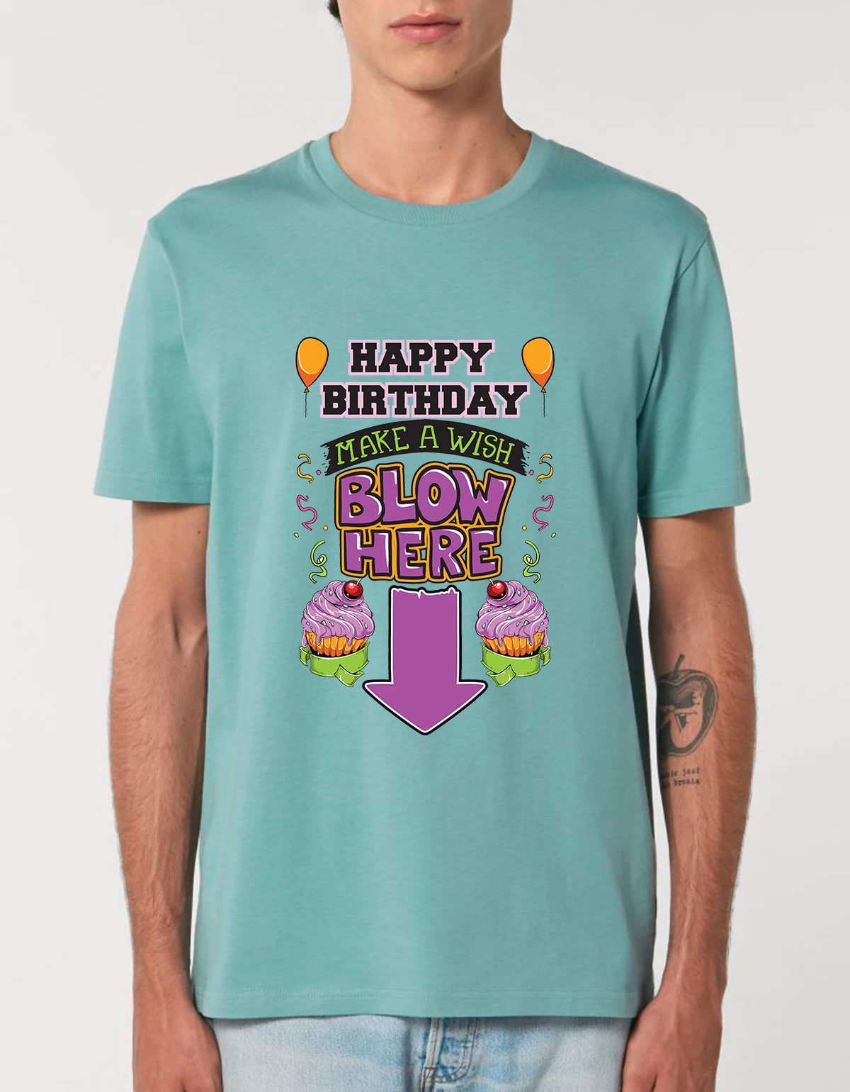 Tricou Premium Barbati MAKE A WISH Tricou Premium Barbati MAKE A WISH