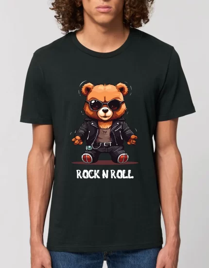 Tricou Premium Barbati Rock n roll teddy