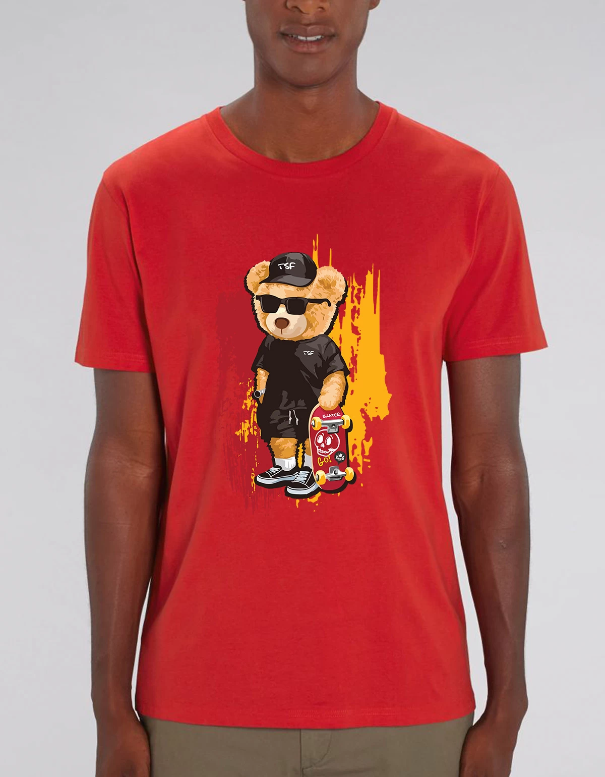 Tricou Premium Barbati Skater teddy Tricou Premium Barbati Skater teddy