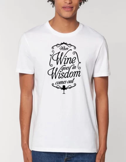 Tricou Premium Barbati WISDOM WINE