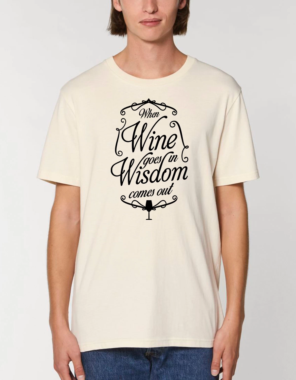 Tricou Premium Barbati WISDOM WINE Tricou Premium Barbati WISDOM WINE