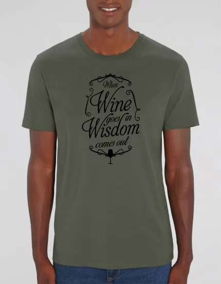 Tricou Premium Barbati WISDOM WINE