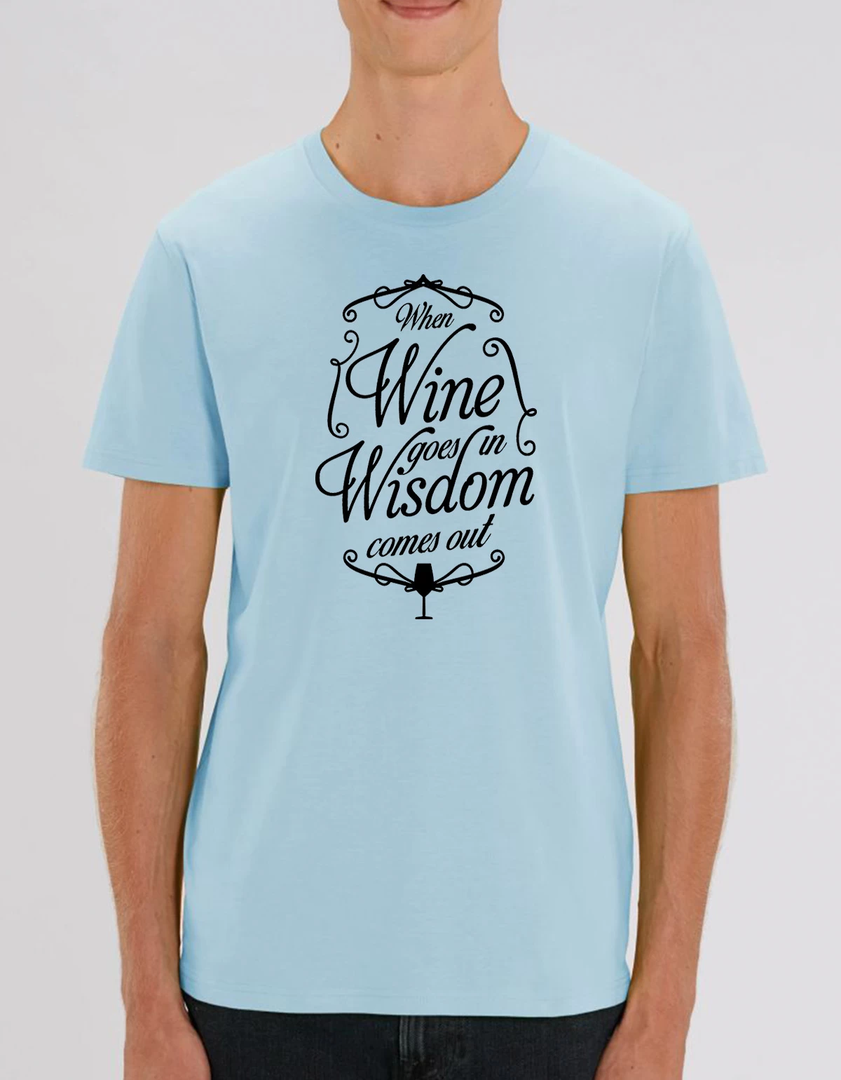 Tricou Premium Barbati WISDOM WINE Tricou Premium Barbati WISDOM WINE