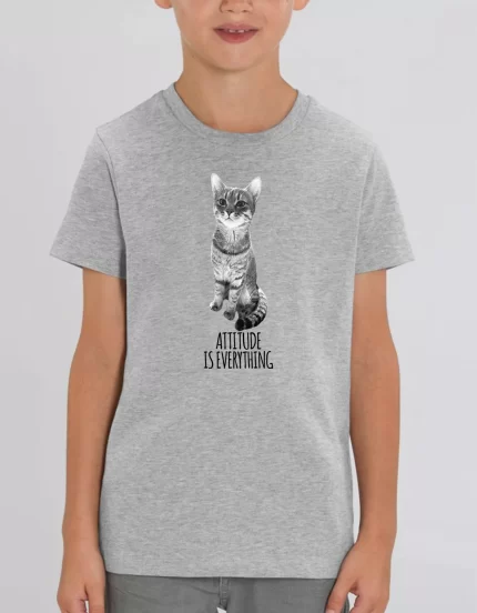 Tricou Premium Copii ATTITUDE IS EVERYTHING