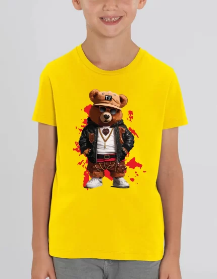 Tricou Premium Copii Gangster teddy 2